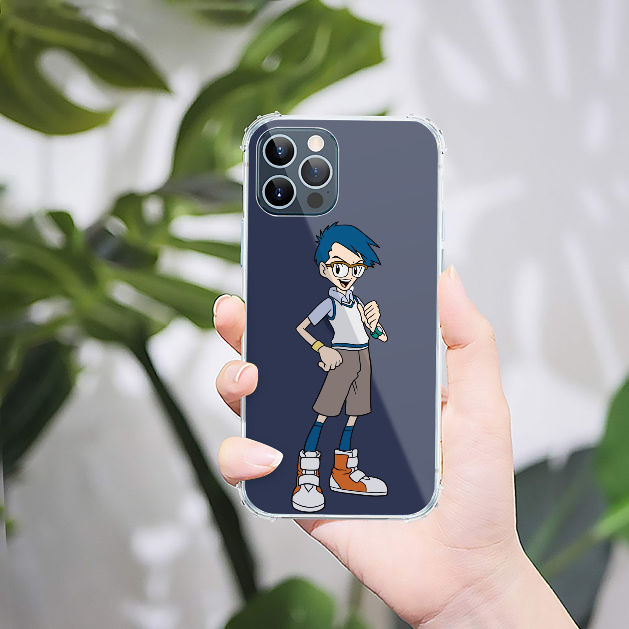 （画像用） Digimon デジタルモンスター/デジモン 【iPhone 12シリーズ対応】透明スマホケース（クリアソフトケース）